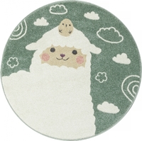 Ковер Merinos Sofit C119 light green круг