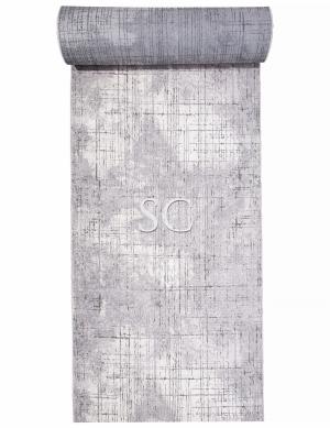 Ковровая дорожка Alanya 23607A light grey/ grey